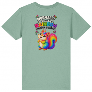 Normal? I’d Rather Be a Rainbow Unicorn Squirrel Kids’ T-Shirt