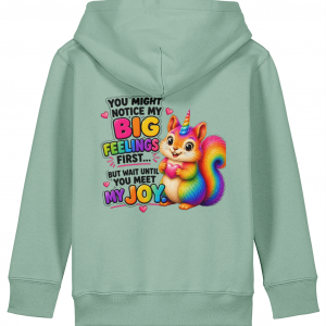 Big Feelings, Bigger Joy – Kids’ Hoodie