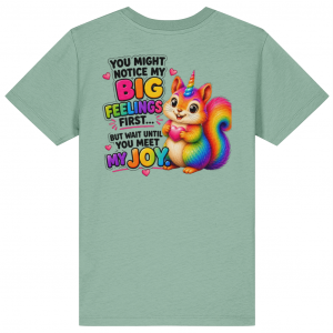 Big Feelings, Bigger Joy – Kids’ T-Shirt