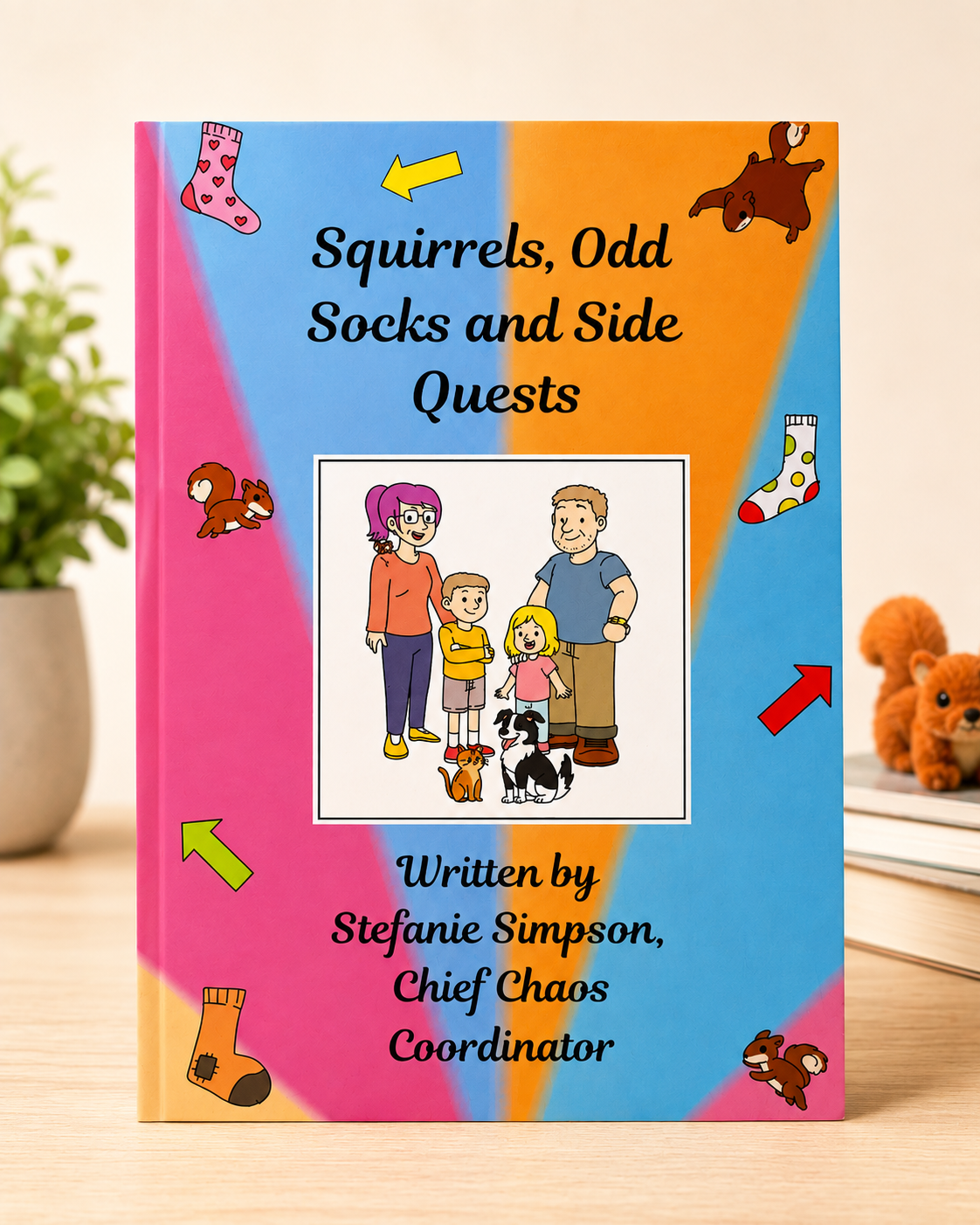 Squirrels, Odd Socks & Side Quests book by Stefanie Simpson
